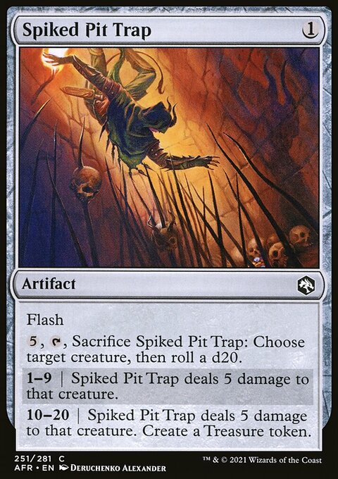 Spiked Pit Trap